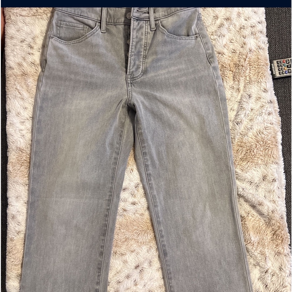 Straight ankle jeans